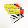 New 1818 12pcs 5colors makeup eyebrow pencil private label waterproof eyebrow pencil